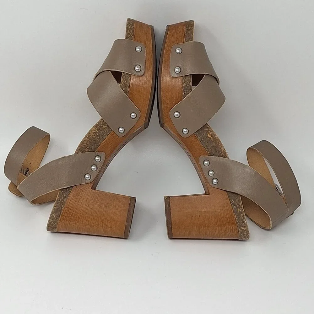 Lucky Brand Women's Hadilla Block Heeled Sandal | Size 7.5M - Picture 4 of 14